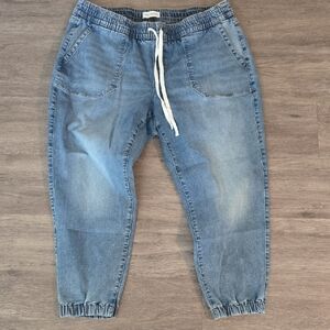 Lane Bryant Light Blue Jogger Jeans